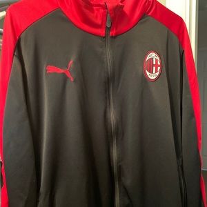 AC Milan Puma Track Jacket. NWOT